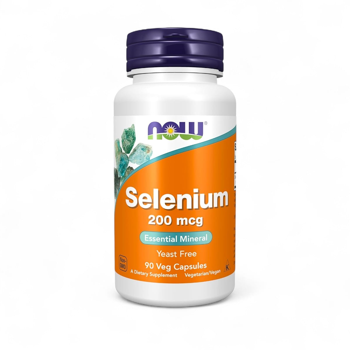 NOW Foods, Selenium, 200 mcg, 90 Veg Capsules