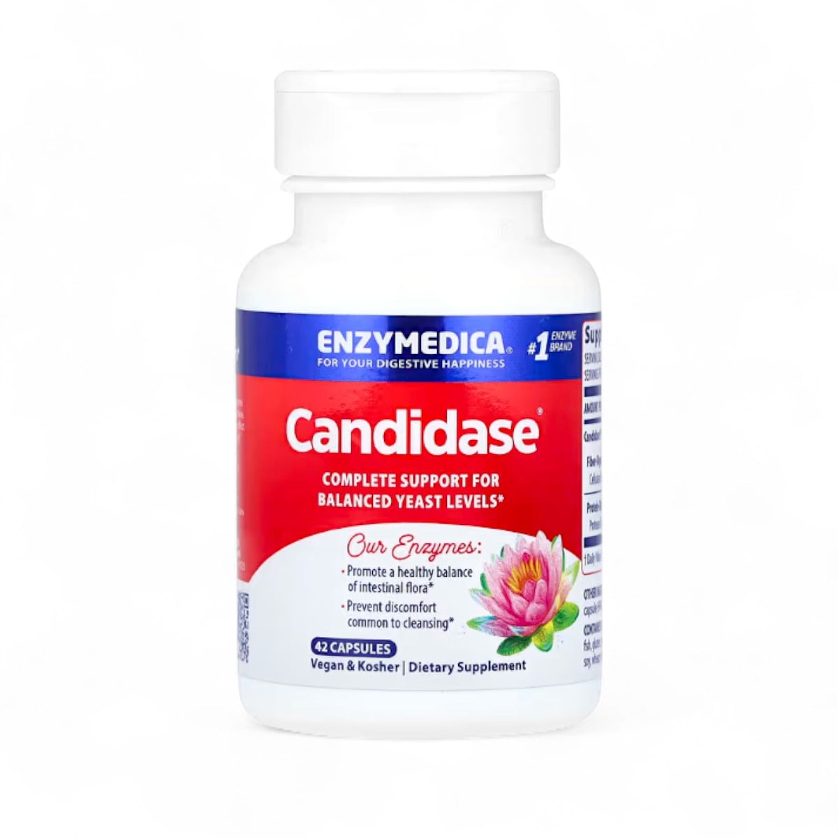 Enzymedica, Candidase, 42 Capsules