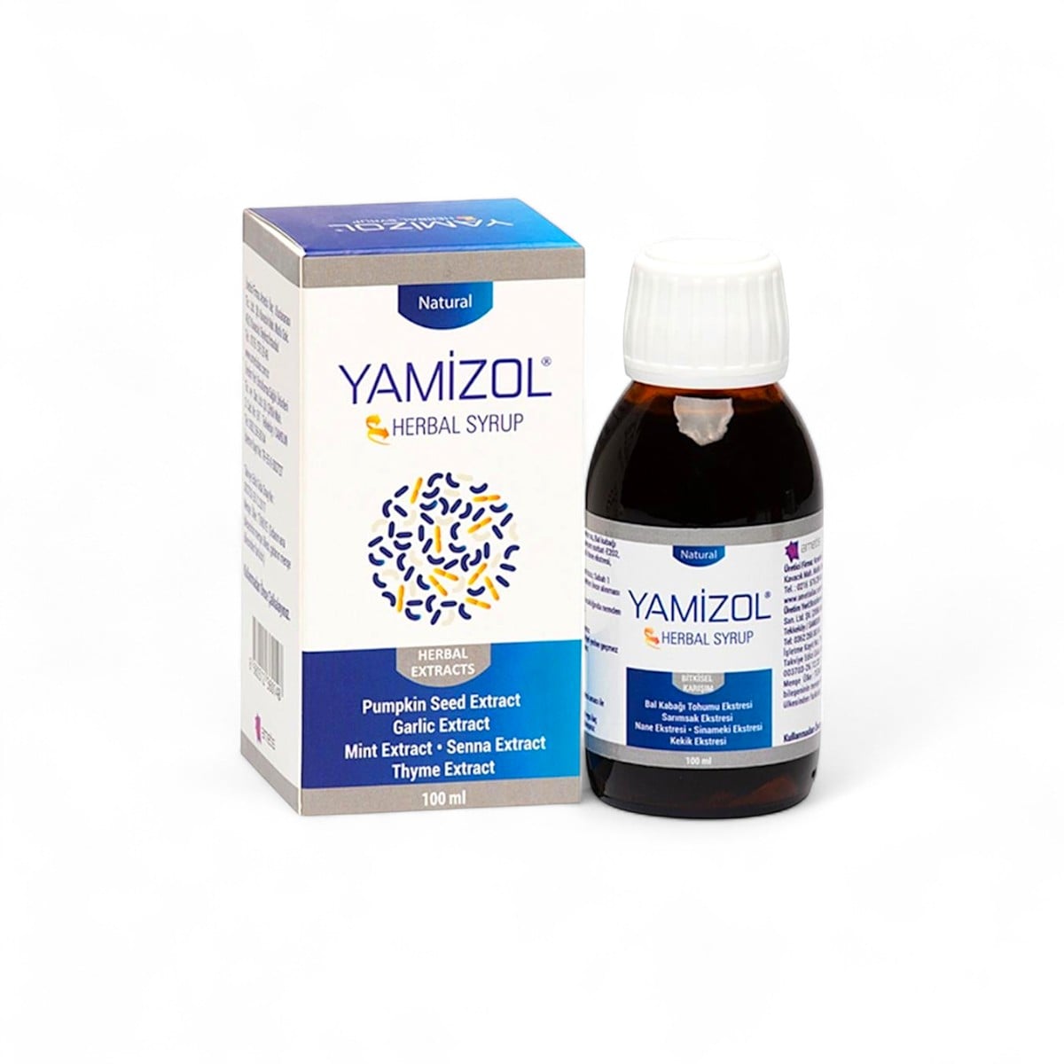 Natural, Yamizol Herbal Syrup, 100 ml