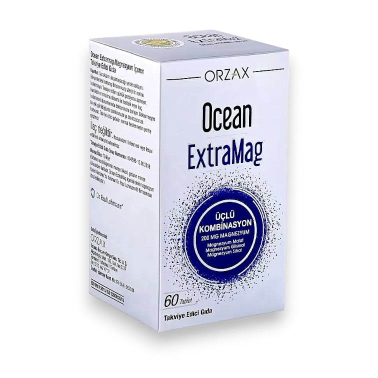 Ocean ExtraMag, 200 mg, 60 Tablets