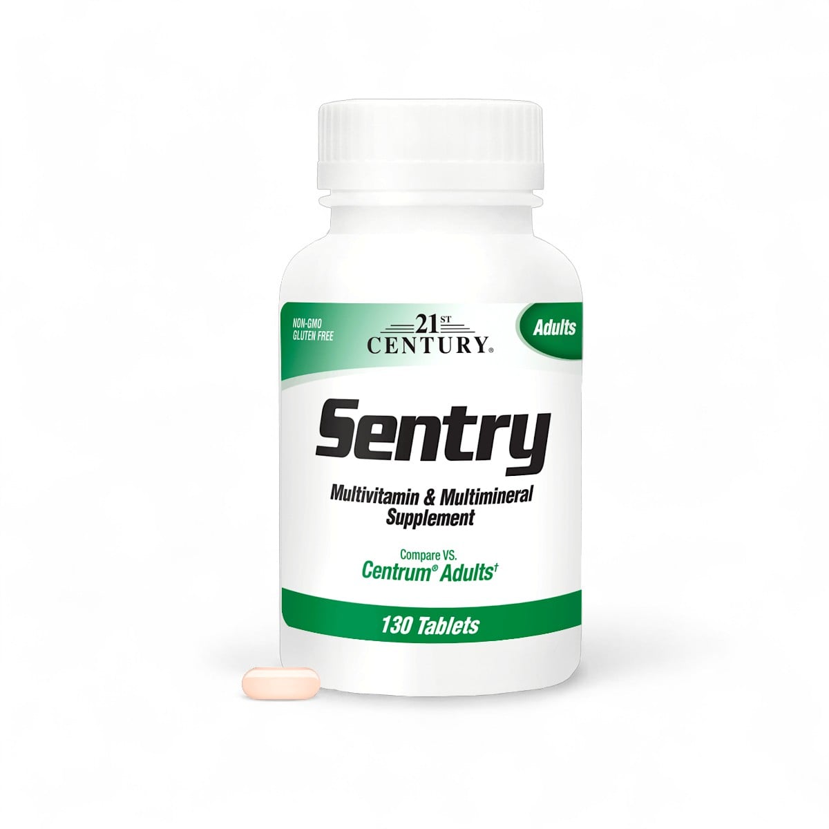 21st Century, Sentry, Adults Multivitamin & Multimineral Supplement, 130 Tablets
