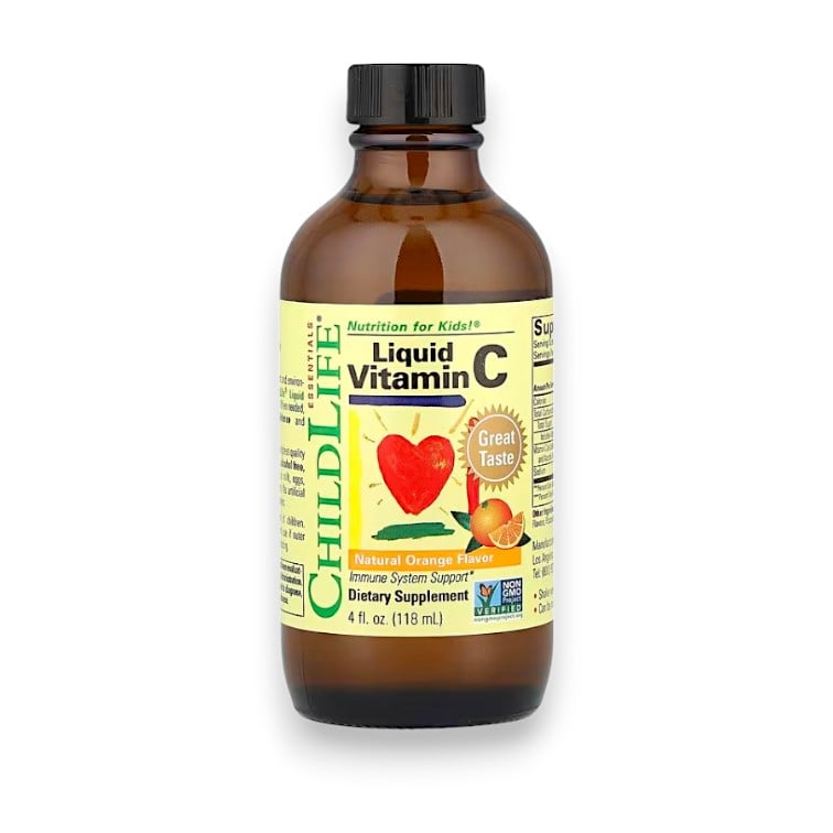 ChildLife Essentials, Essentials, Liquid Vitamin C, Natural Orange, 4 fl oz (118.5 ml)