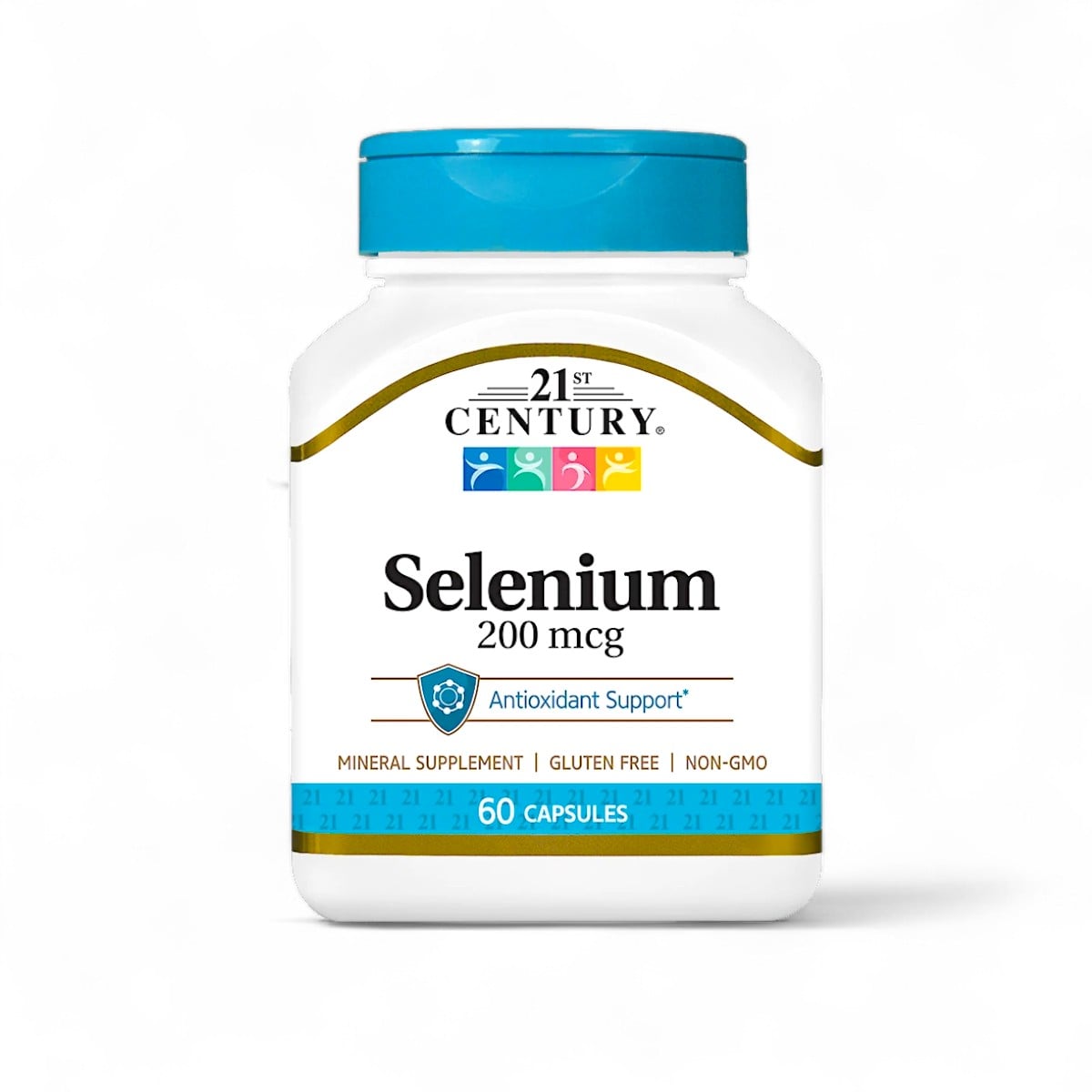 21st Century, Selenium, 200 mcg, 60 Capsules