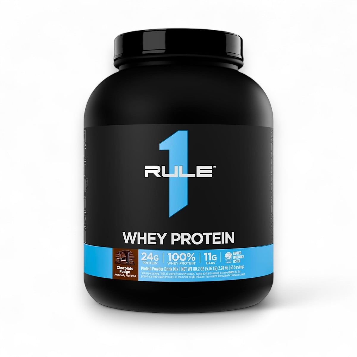 RuleOne, Whey blend, Chocolate Fudge, 2.3 kg