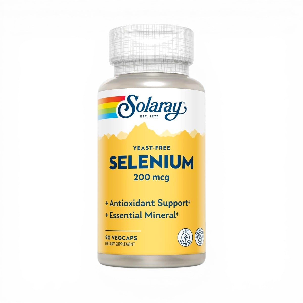 Solaray, Selenium, 200 mcg, 90 VegCaps