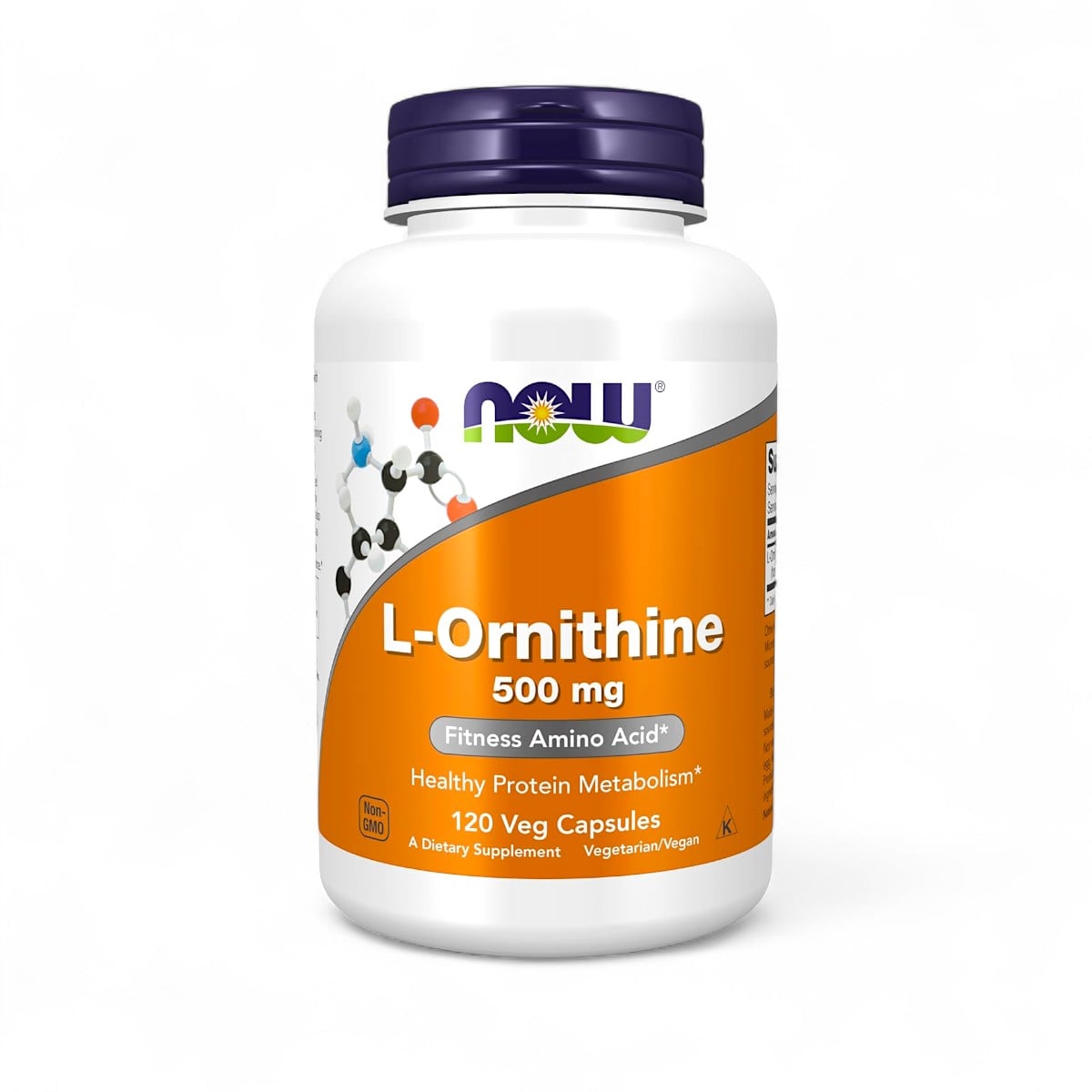 NOW Foods, L-Ornithine, 500 mg, 120 Veg Capsules