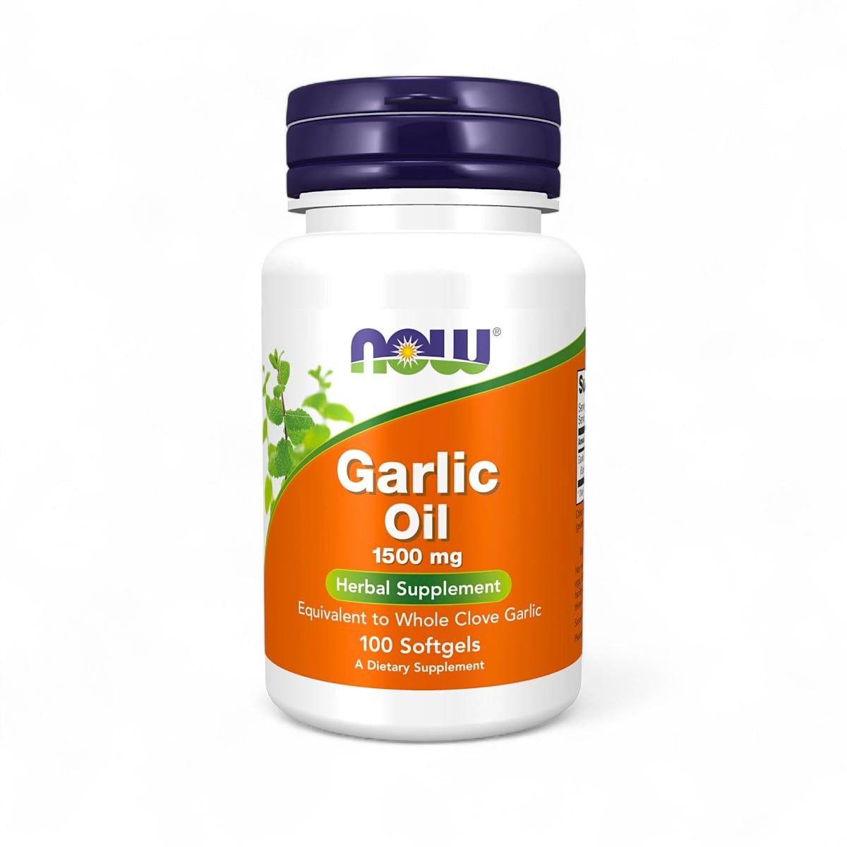 NOW Foods, Garlic Oil, 1,500 mg, 100 Softgels