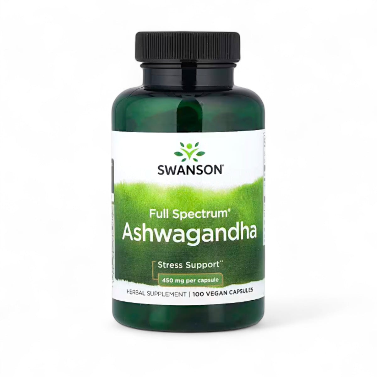 Swanson, Full Spectrum® Ashwagandha, 100 Vegan Capsules (450 mg per Capsule)