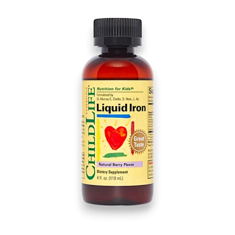 ChildLife Essentials, Liquid Iron, Natural Berry, 4 fl oz (118 ml)