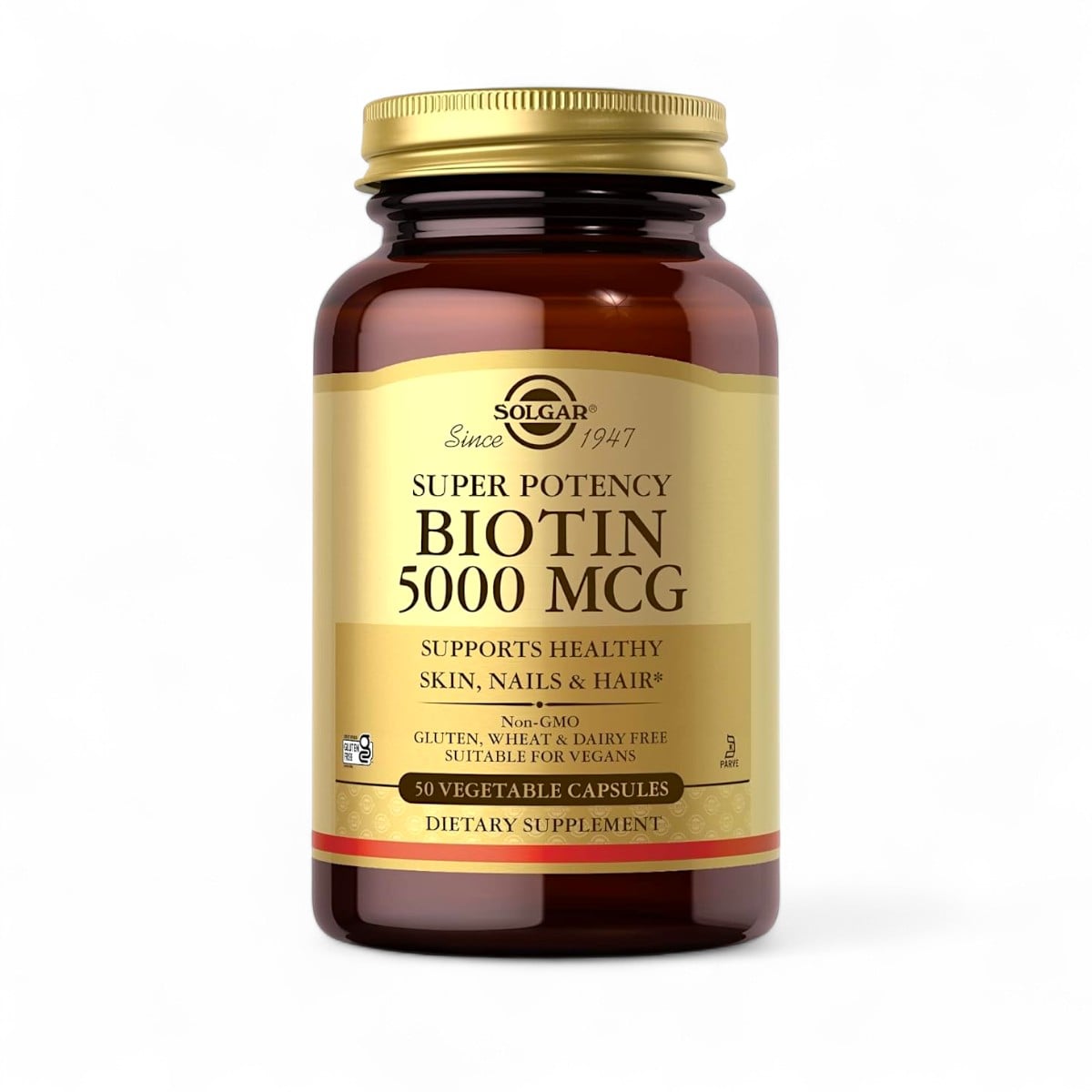 Solgar, Biotin, 50 Vegetable Capsules