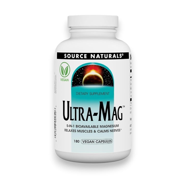 Source Naturals, Ultra-Mag™, 180 Vegan Capsules