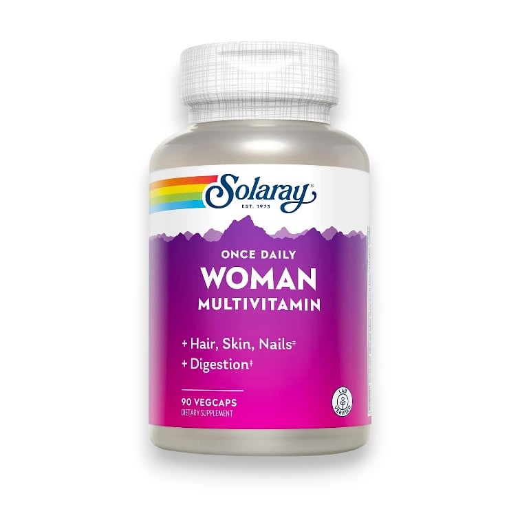 Solaray, Once Daily, Woman Multivitamin, 90 VegCaps