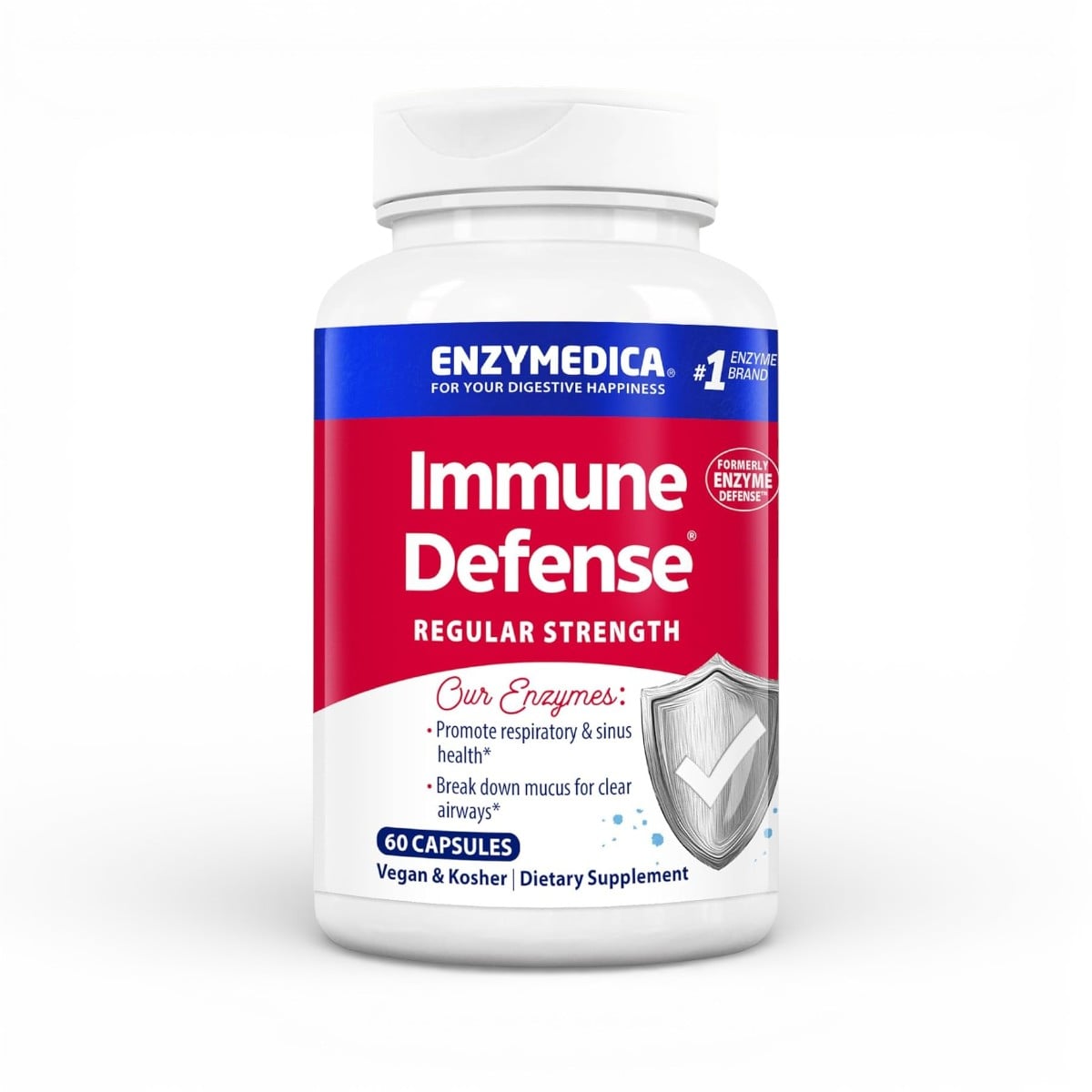 Enzymedica, Immune Defense®, 60 Capsules