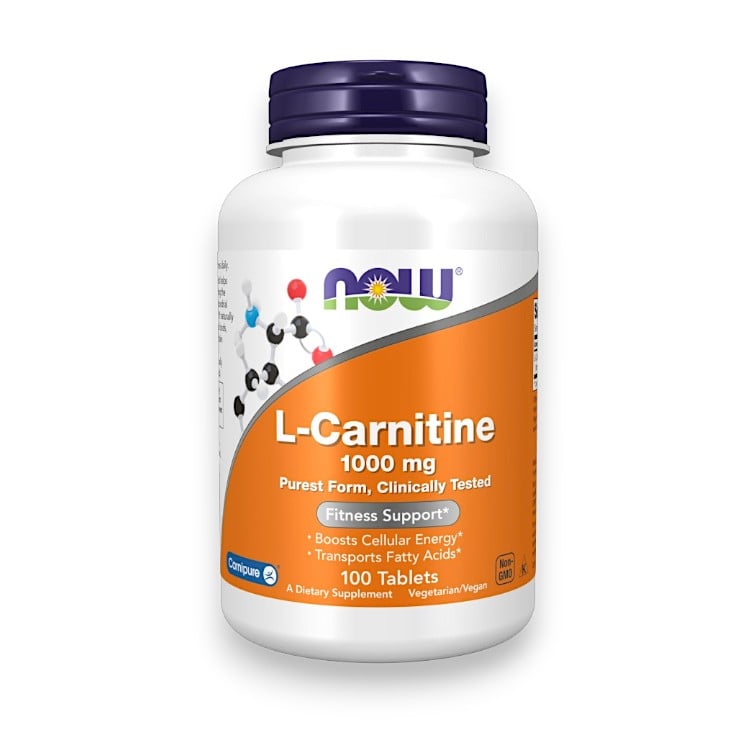 NOW Foods, L-Carnitine, 1000 mg, 100 Tablets