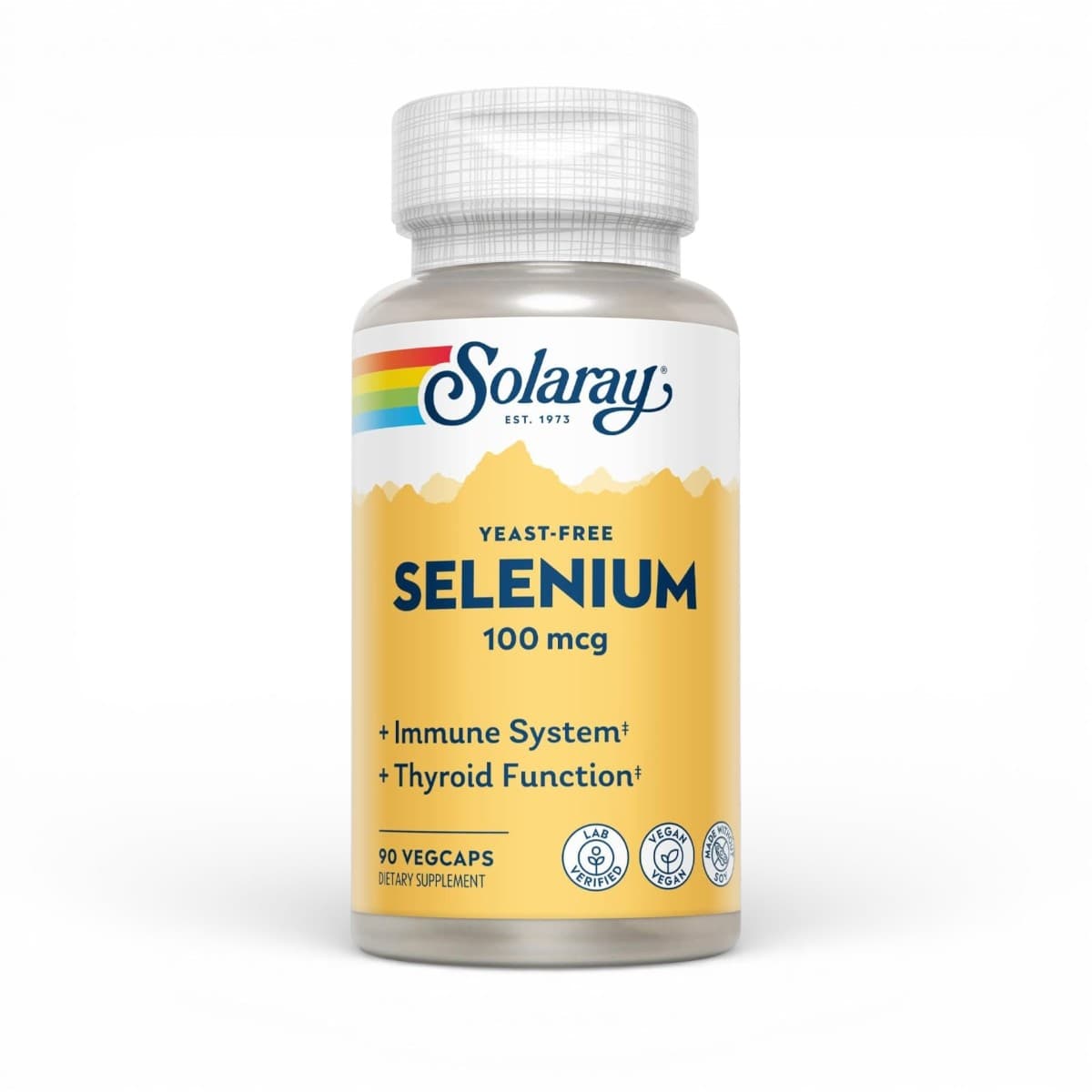 Solaray, Selenium, 100 mcg, 90 VegCaps