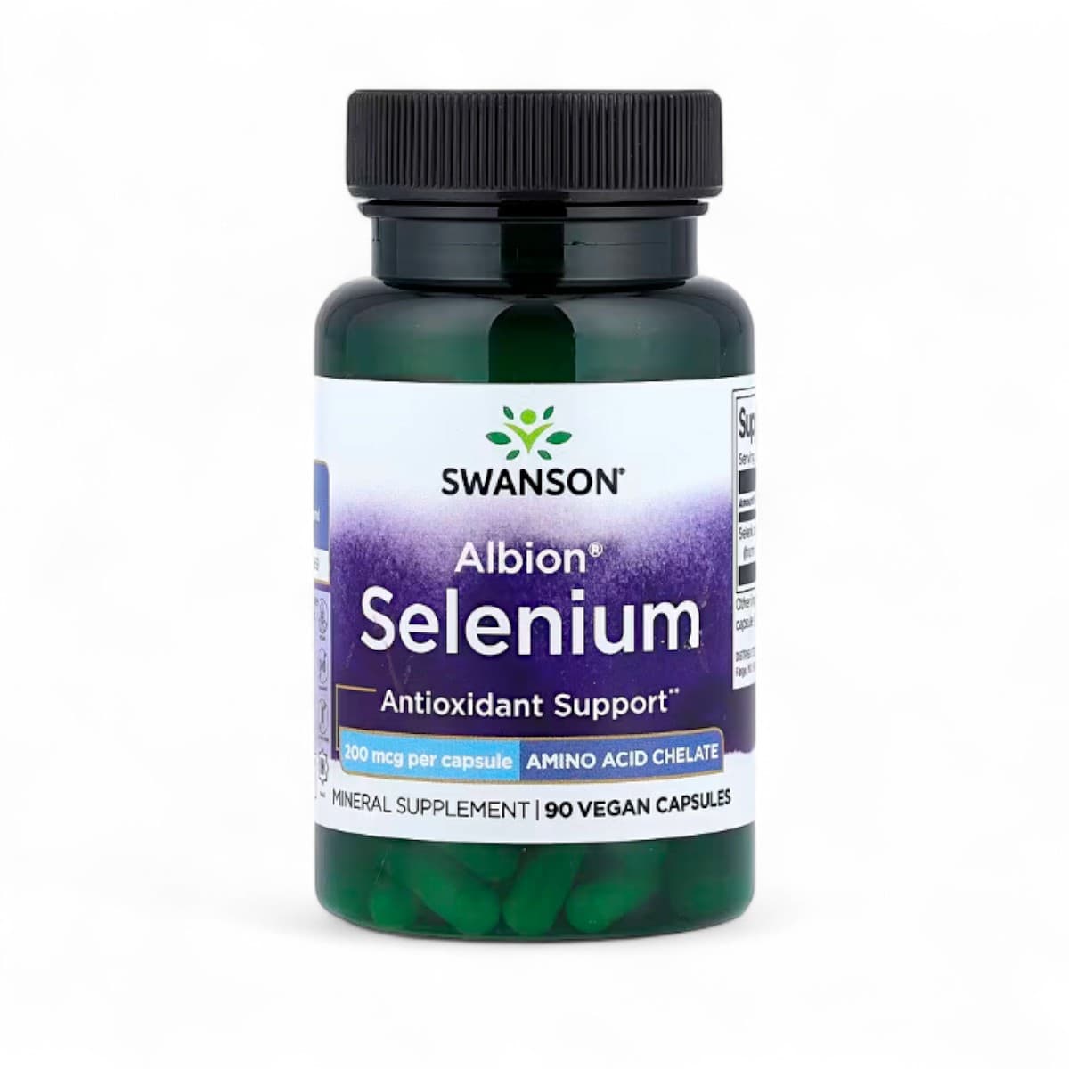 Swanson, Albion® Selenium , 200 mcg, 90 Vegan Capsules