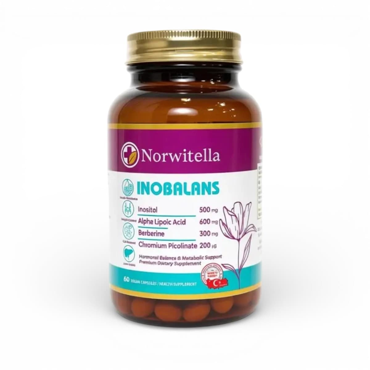 Norwitella, Inobalans, 60 VegCaps
