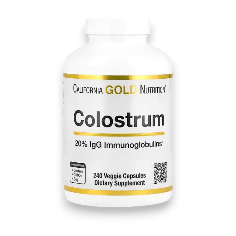 California Gold Nutrition, Colostrum, 240 Veggie Capsules