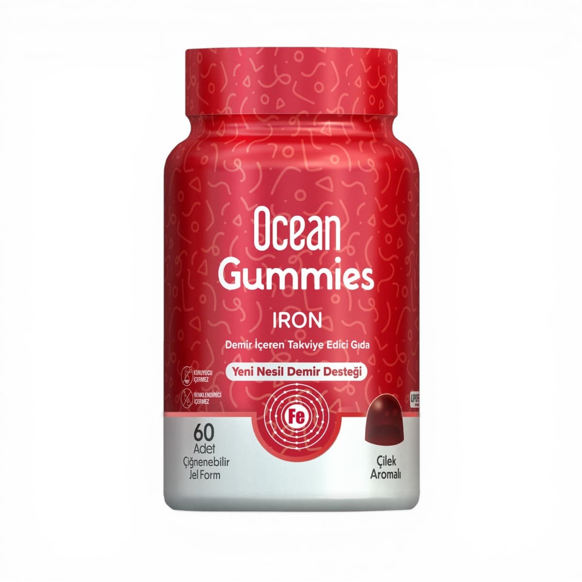 OCEAN, GUMMIES IRON 60 GUMMIES