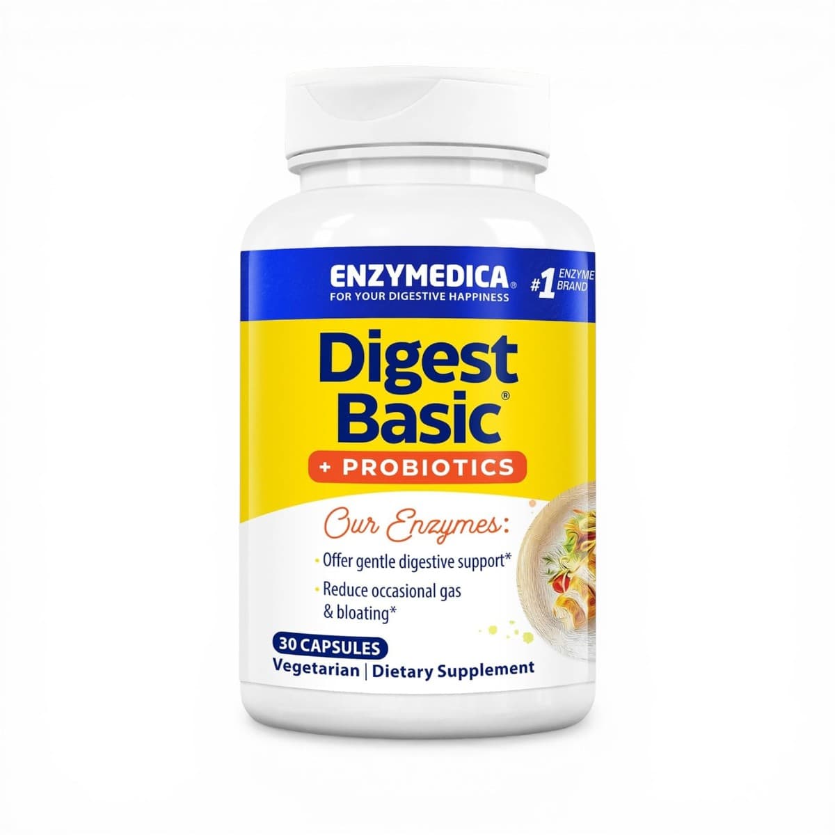 Enzymedica, Digest Basic® + Probiotics, 30 Capsules