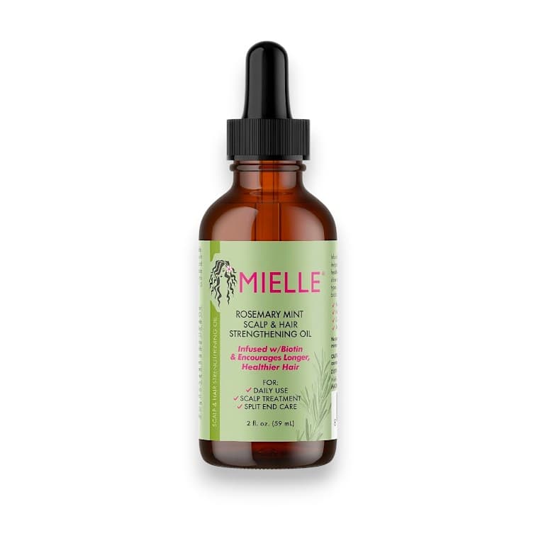 Mielle, Scalp & Hair Strengthening Oil, Rosemary Mint, 2 fl oz (59 ml)