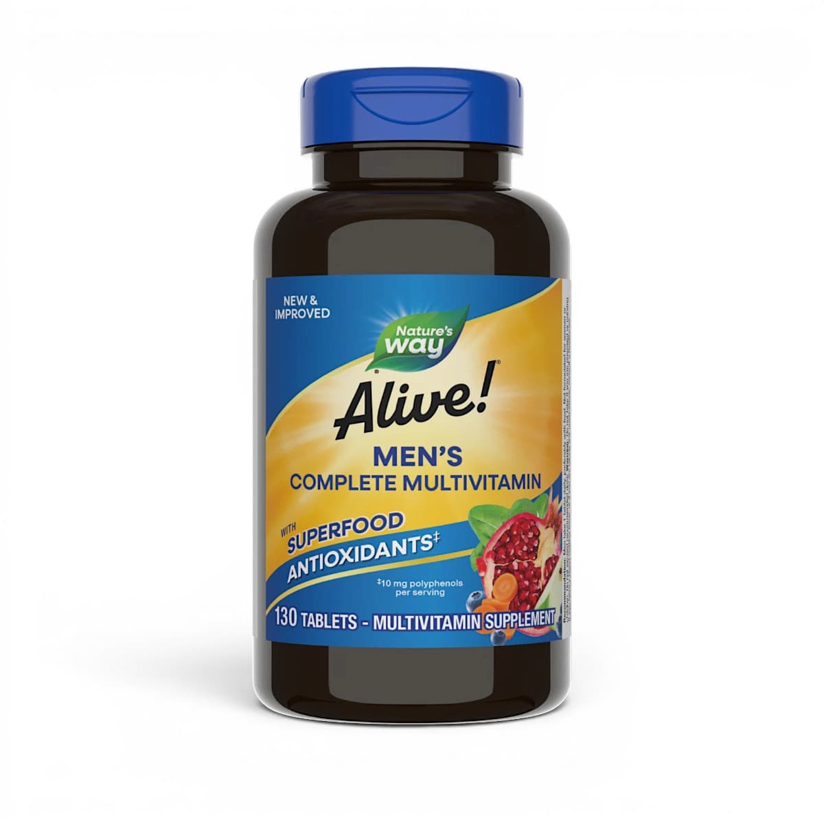 Nature's Way, Alive!® Men's Complete Multivitamin, 130 Tablets