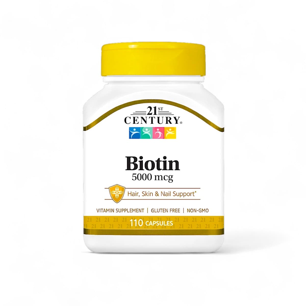21st Century, Biotin, 5,000 mcg, 110 Capsules