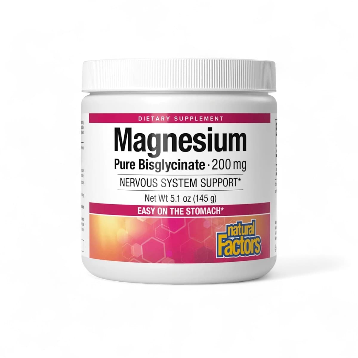 Natural Factors, Magnesium Bisglycinate Pure 200mg