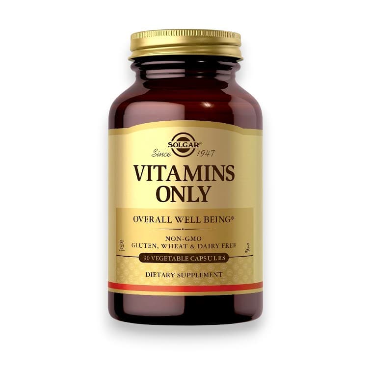 Solgar, Vitamins Only, 90 Vegetable Capsules
