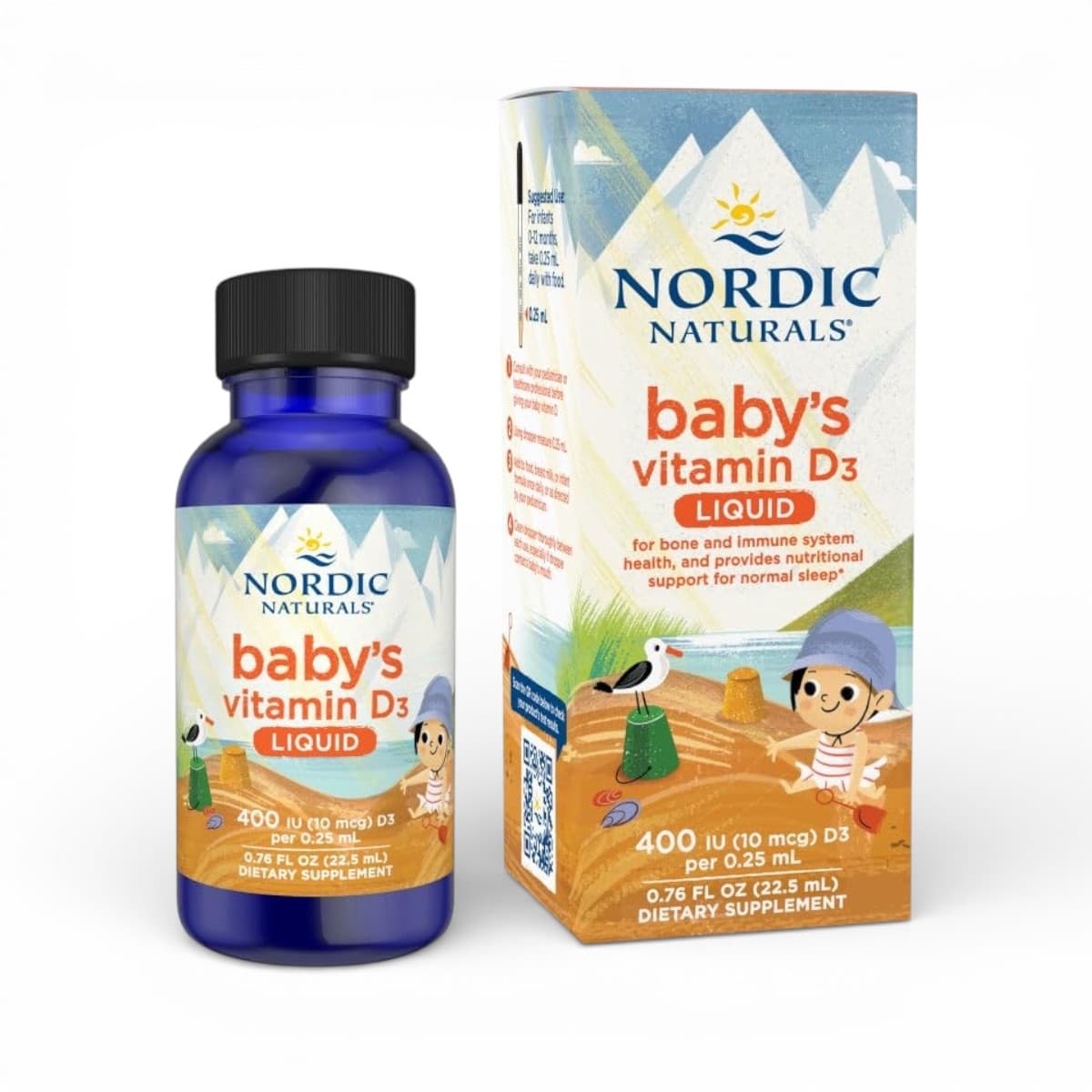 Nordic Naturals, Baby's Vitamin D3, Liquid