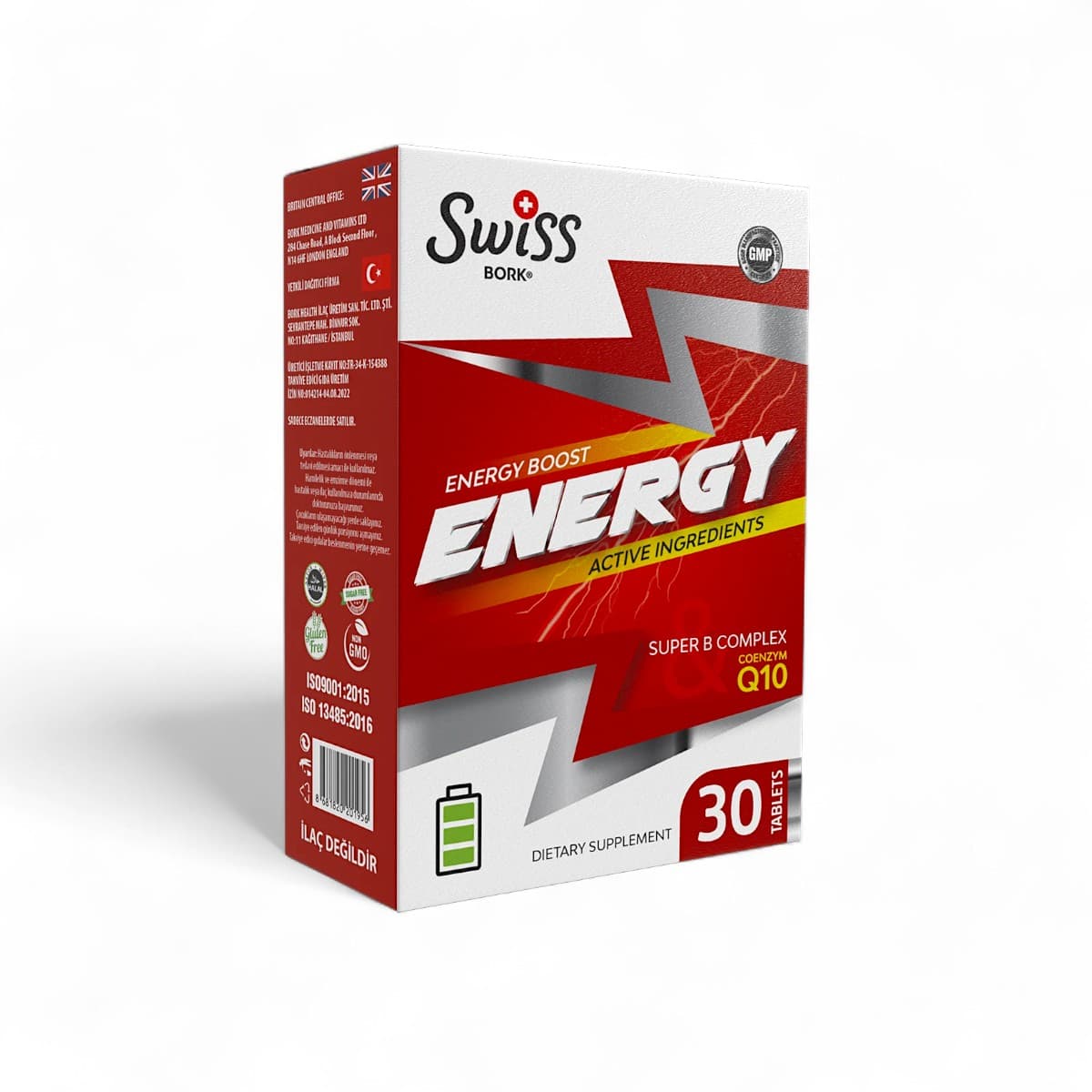 Swiss, Energy, Coenzym Q10, 30 tab