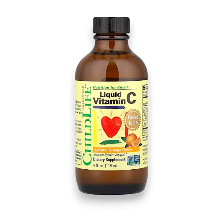 ChildLife Essentials, Essentials, Liquid Vitamin C, Natural Orange, 4 fl oz (118.5 ml)