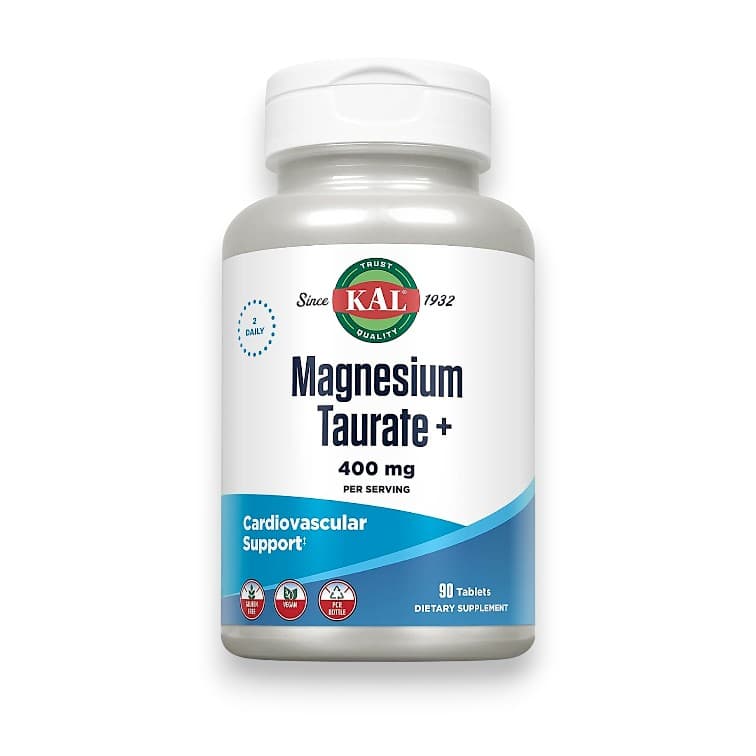 KAL, Magnesium Taurate+, 90 Tablets