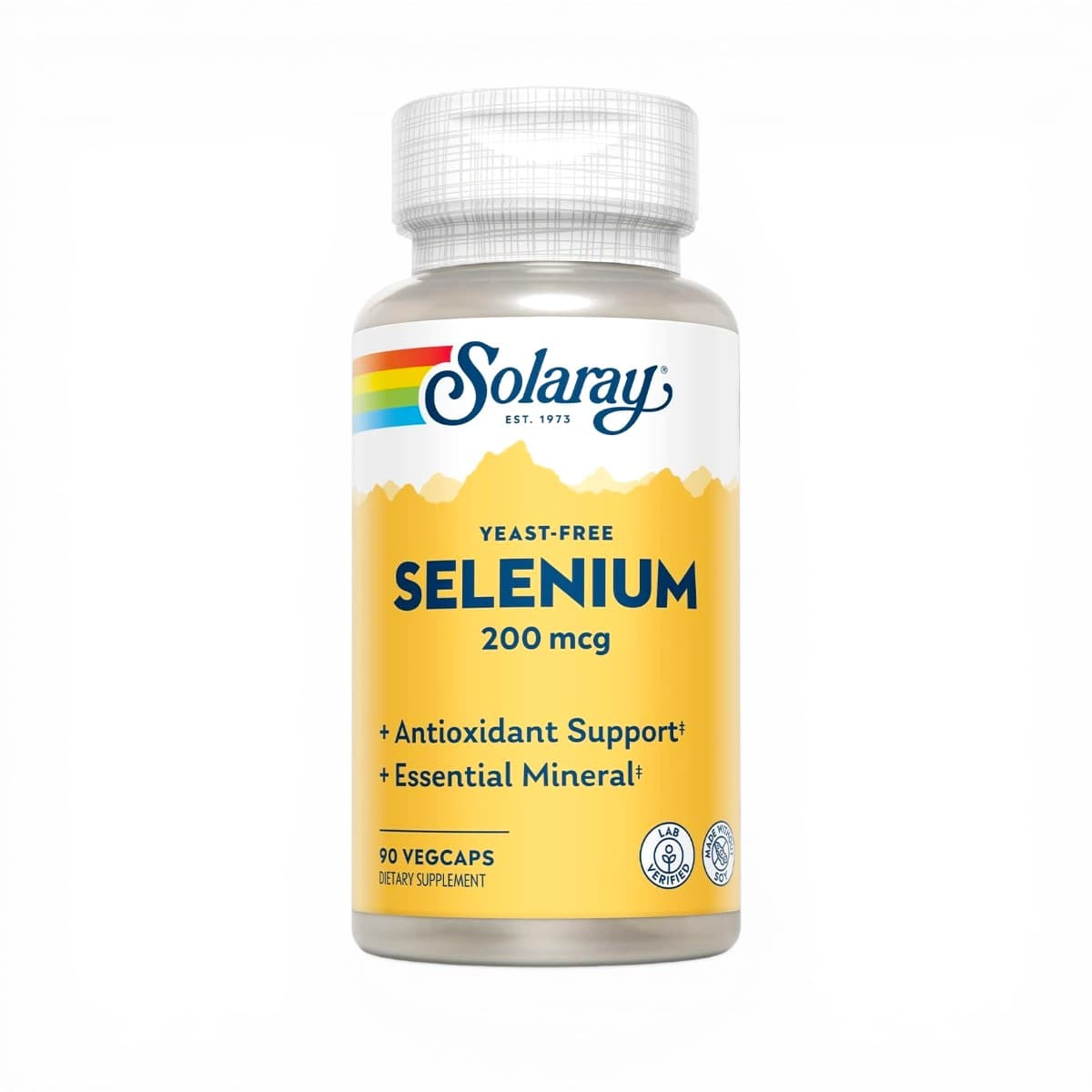 Solaray, Selenium, 200 mcg, 90 VegCaps