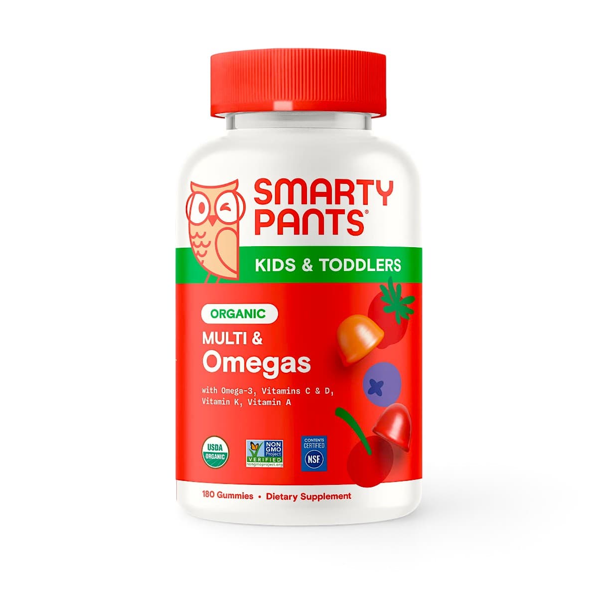 Smarty Pants, Kids formula Multivitamin, 180 gummies