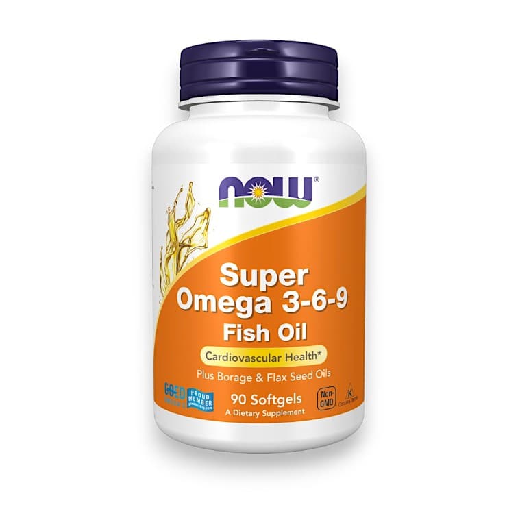 NOW Foods, Super Omega 3-6-9, 180 Softgels