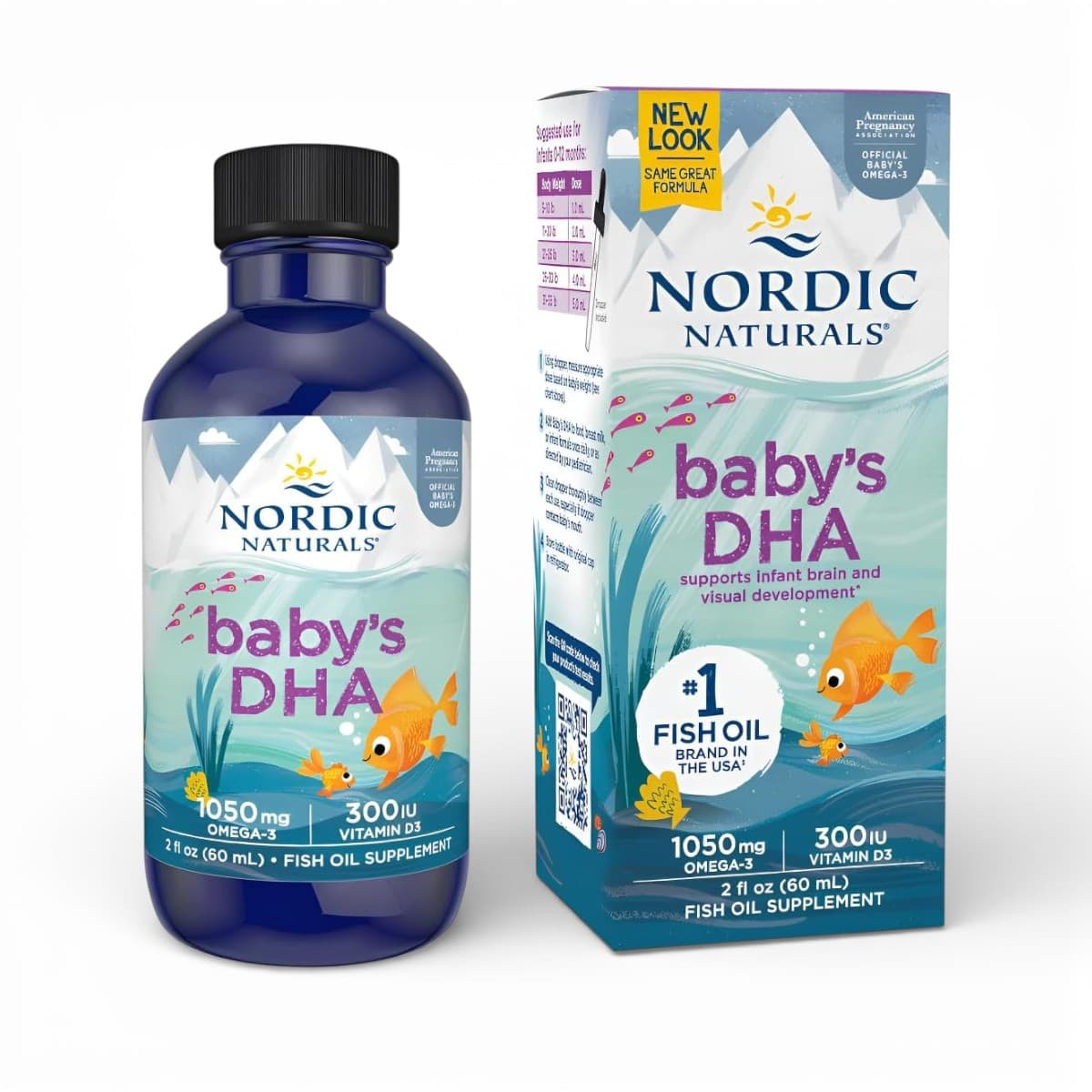 Nordic Naturals, Baby's DHA, 2 fl oz (60 ml)