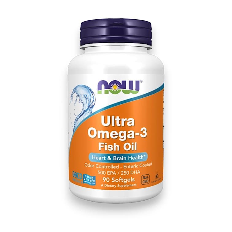 NOW Foods, Ultra Omega-3 Fish Oil, 90 Softgels