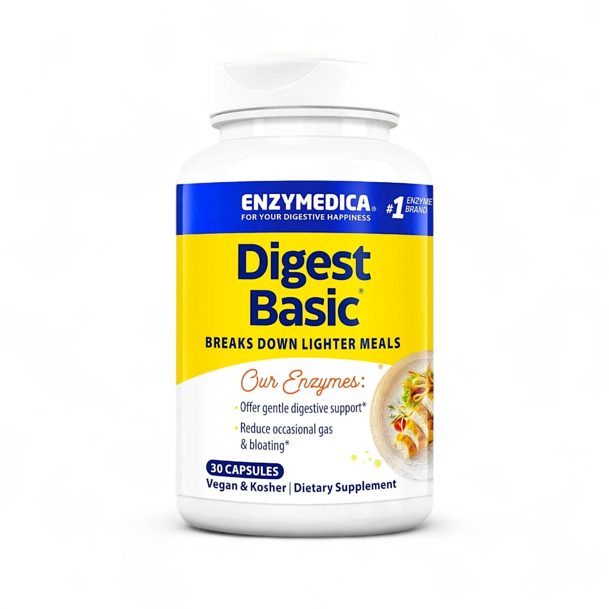 Enzymedica, Digest Basic®, 30 Capsules