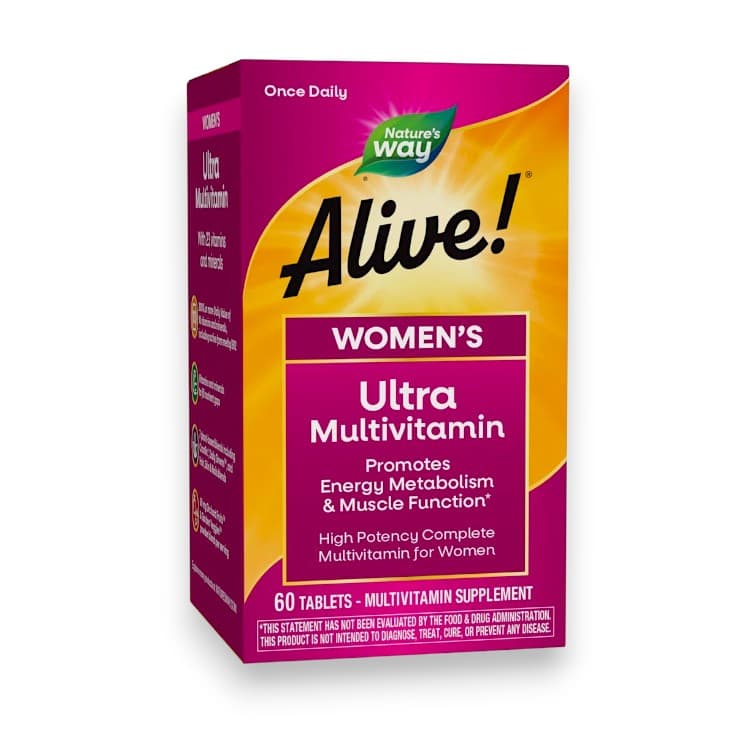 Nature's Way, Alive!, Women's Ultra Multivitamin, 60 Tablets