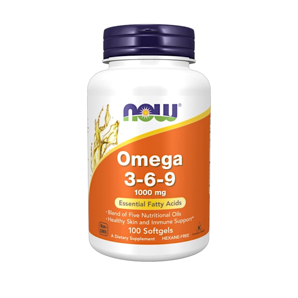 NOW Foods, Omega 3-6-9, 100 Softgel