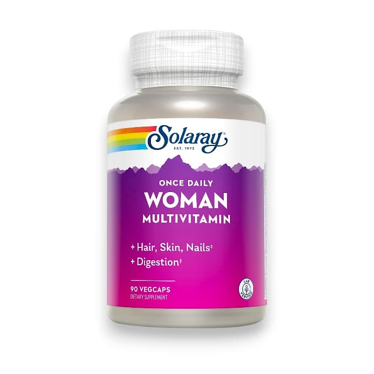 Solaray, Once Daily, Woman Multivitamin, 90 VegCaps