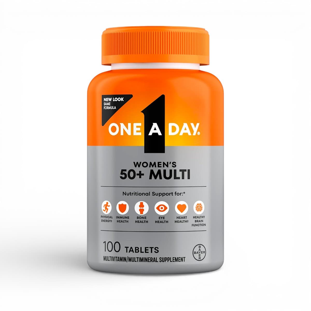 One A Day, Women's 50+ Complete Multivitamin, 100 Tablets