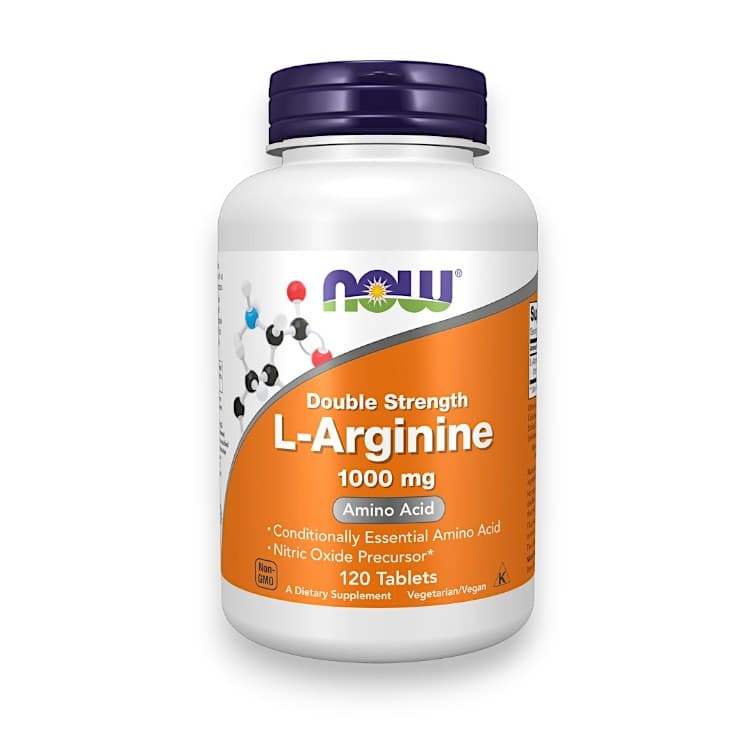 NOW Foods, L-Arginine, Double Strength, 1,000 mg, 120 Tablets