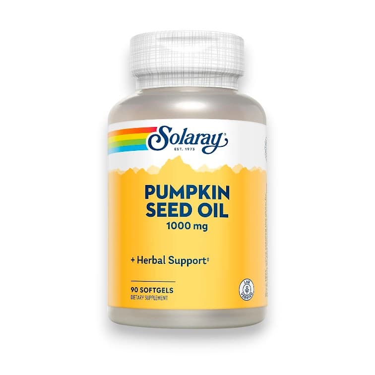 Solaray, Pumpkin Seed Oil, 1,000 mg, 90 Softgels
