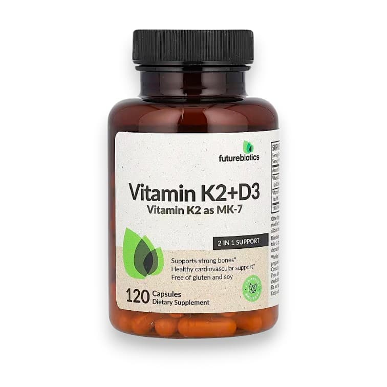 Futurebiotics, Vitamin K2 + D3 , 120 Capsules