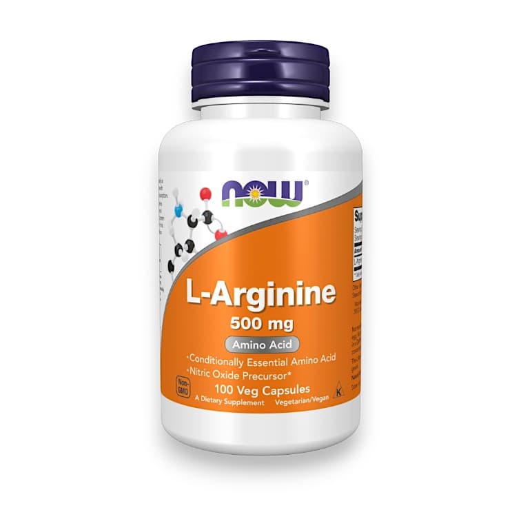 NOW Foods, L-Arginine, 500 mg, 100 Veg Capsules