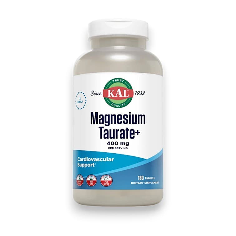 KAL, Magnesium Taurate+, 180 Tablets