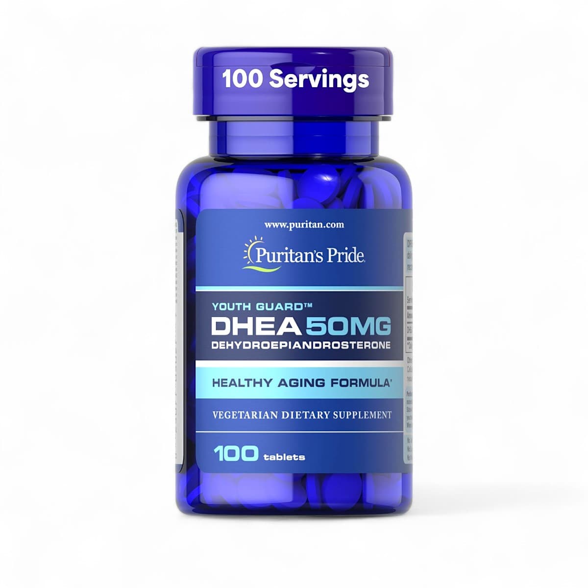 Puritans Pride, DHEA, 50 mg, 100 tablets